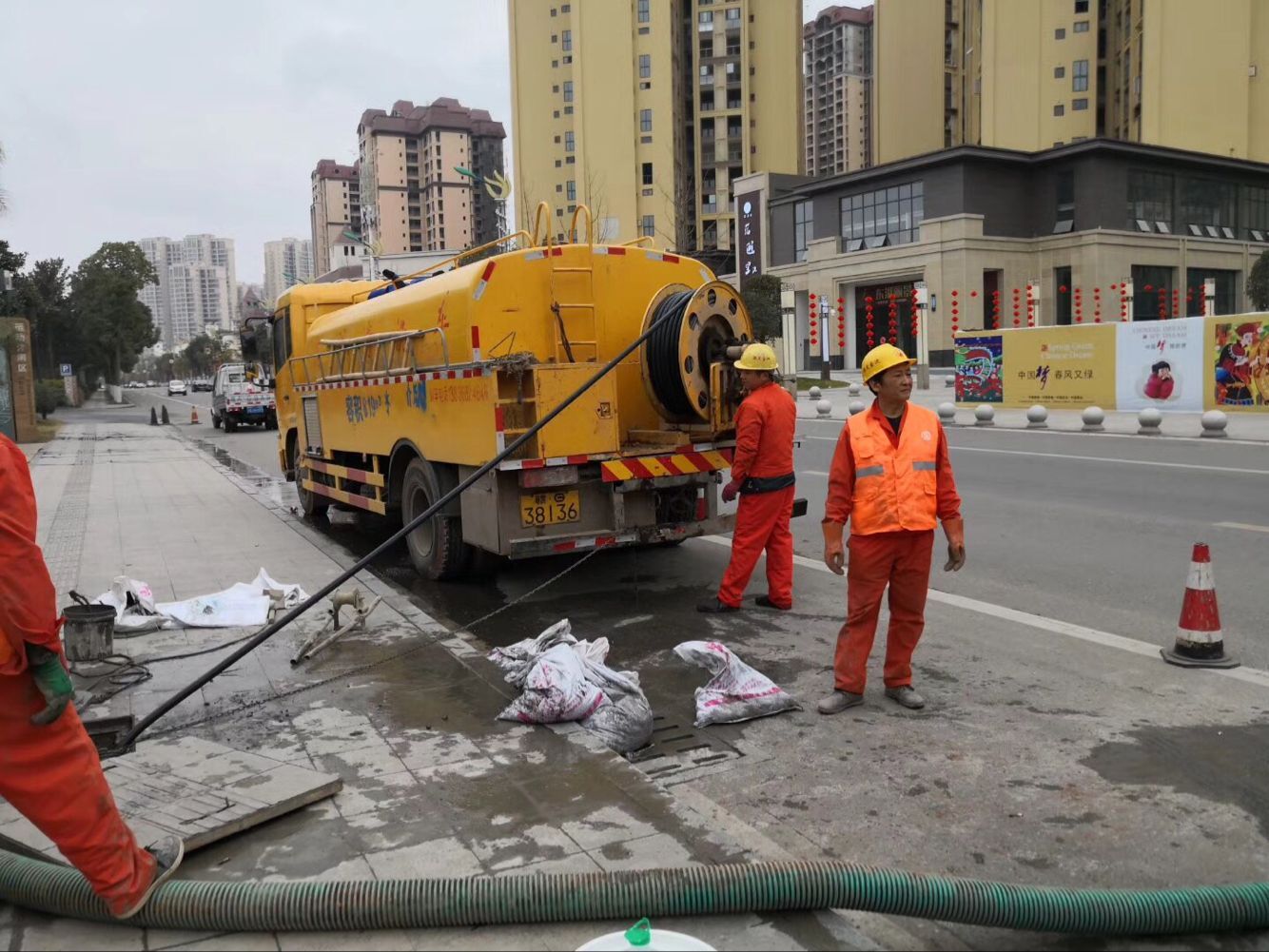 托里排污管道清淤-管道清洗