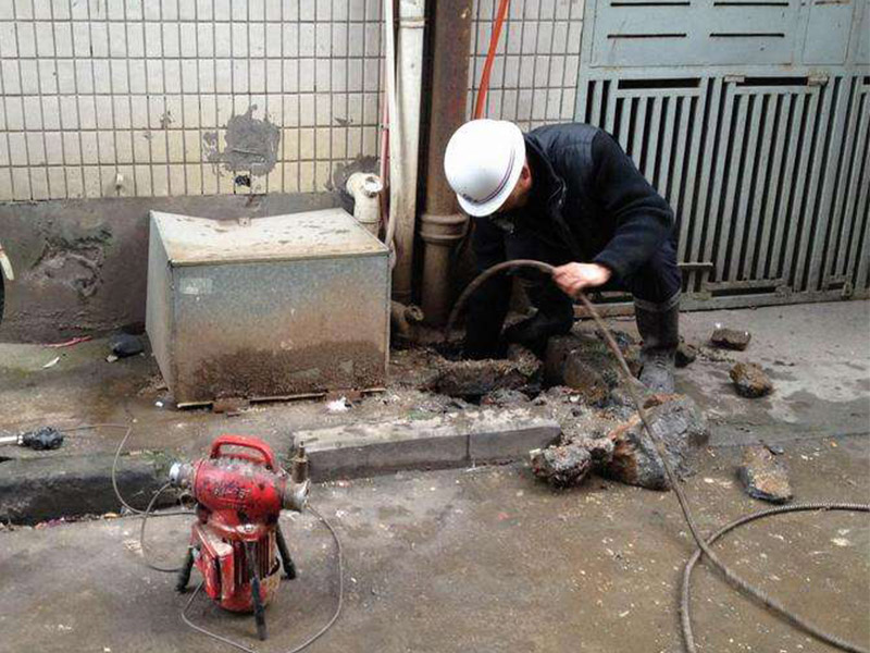 托里疏通下水道-洗菜池疏通